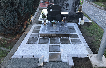 Urna po - Pravidelná péče o hroby - Triquetra